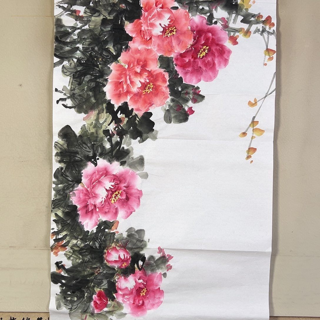 国画140 花鸟在此鸣叫时还要一