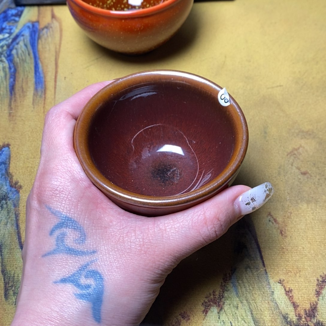 茶盏建盏喝茶主人杯茶杯