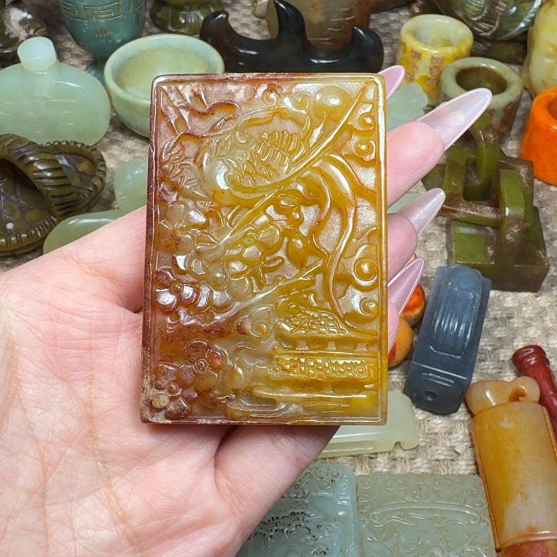 吊坠白玉菩提挂件