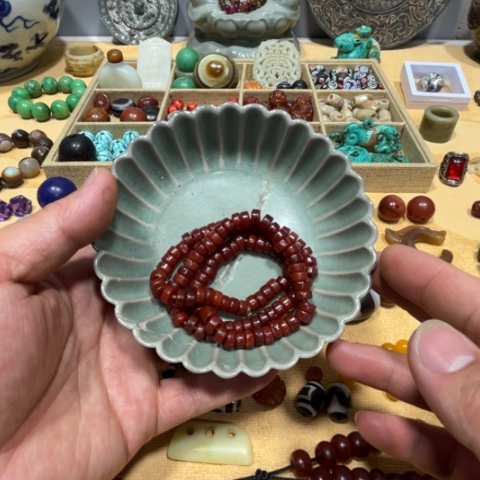 摆件悦瓷器老物件摆件手工