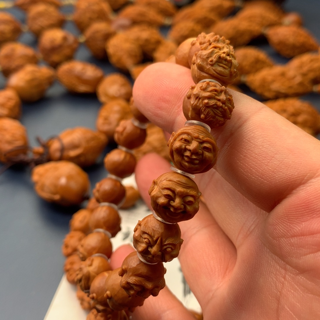 笔***鸿手串/手链橄榄核十八罗汉