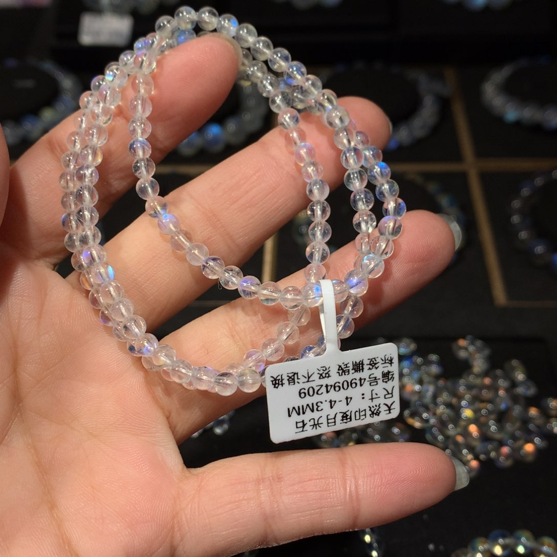 月光石手链4未镶嵌