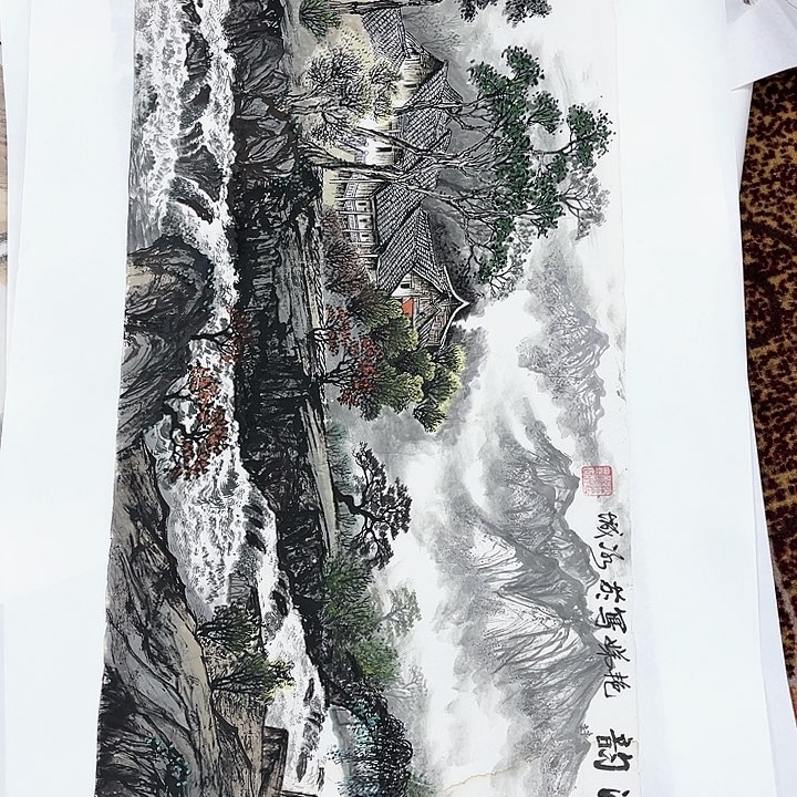 国画z****8三尺整张艳娣