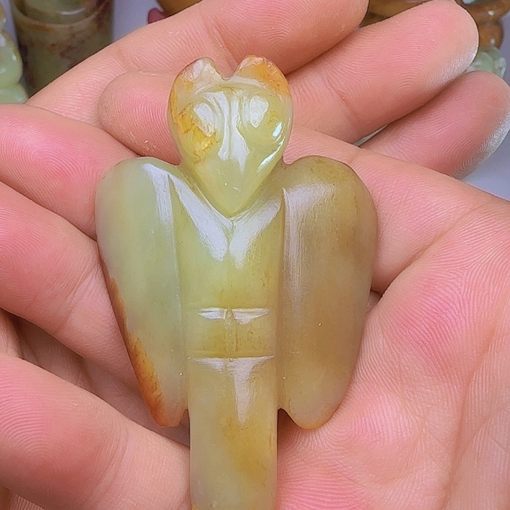 和田玉吊坠(不含链)未镶嵌