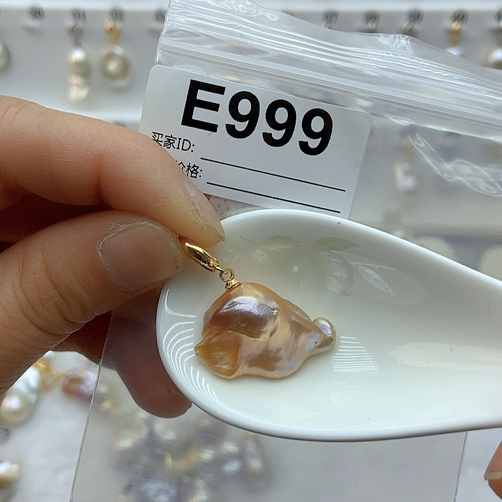 淡水珍珠颈饰银S925镶嵌