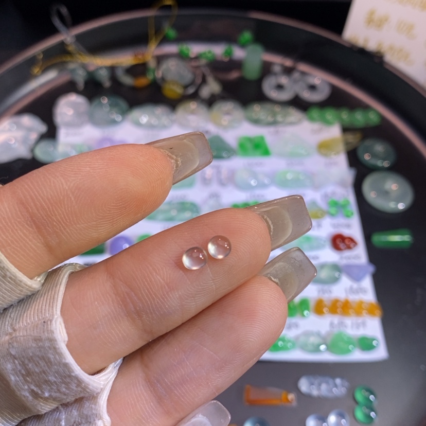 【闪购商品】翡翠挂件未镶嵌蛋面