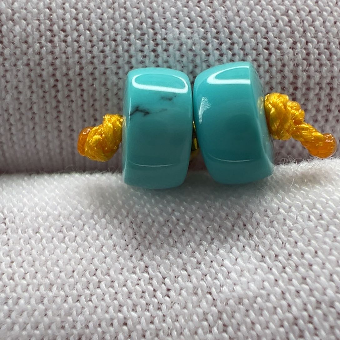 绿松石未镶嵌隔片6.5