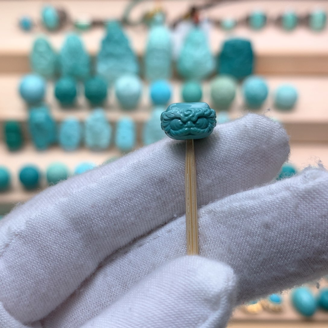 绿松石珠宝奇石未镶嵌