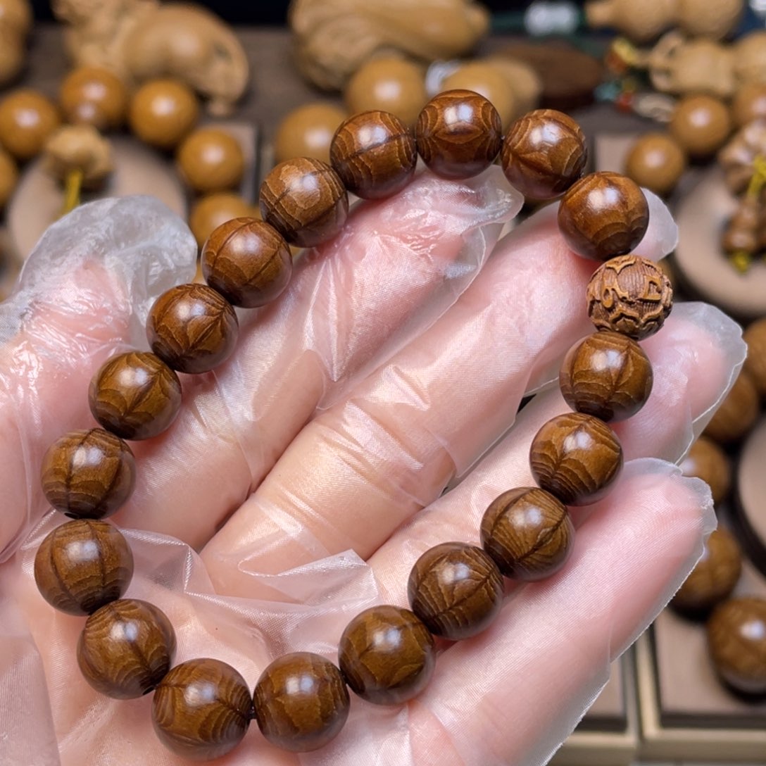 六道木手串/手链10精品陈化老料六字