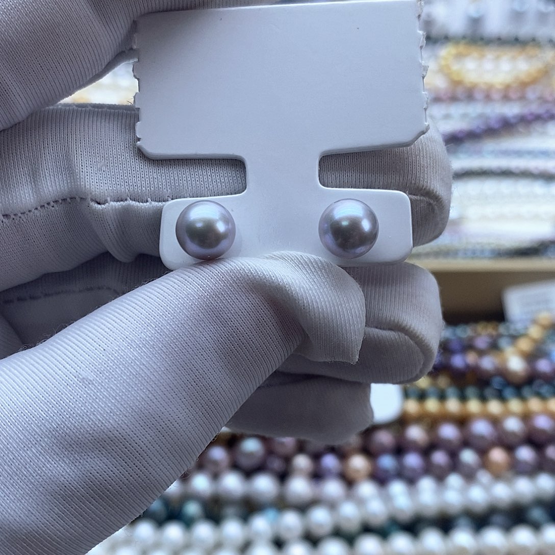 海水珍珠银S925镶嵌颈饰