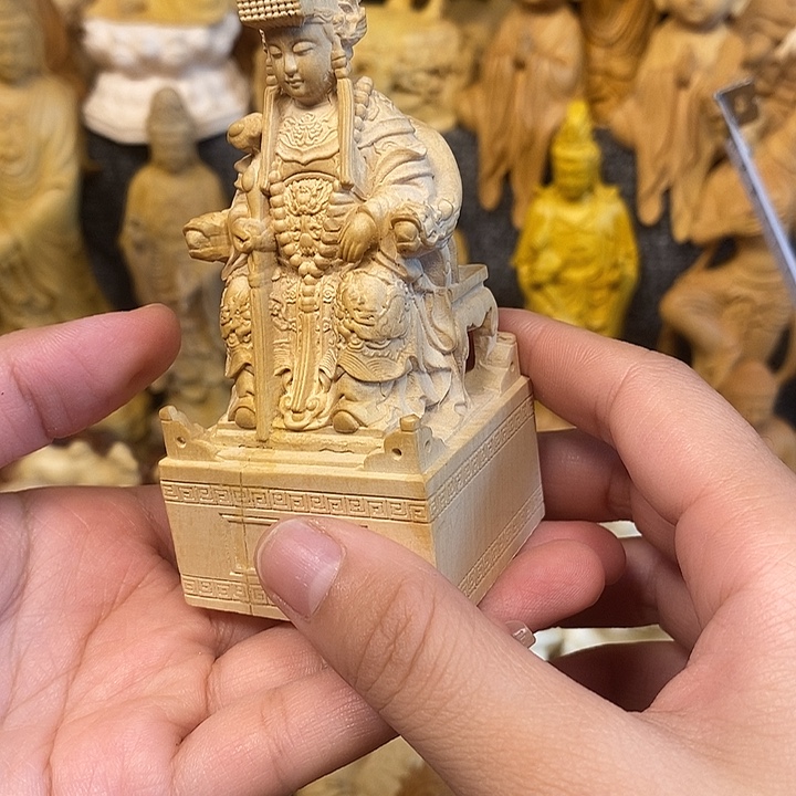 黄杨木黄杨木瑕疵妈祖