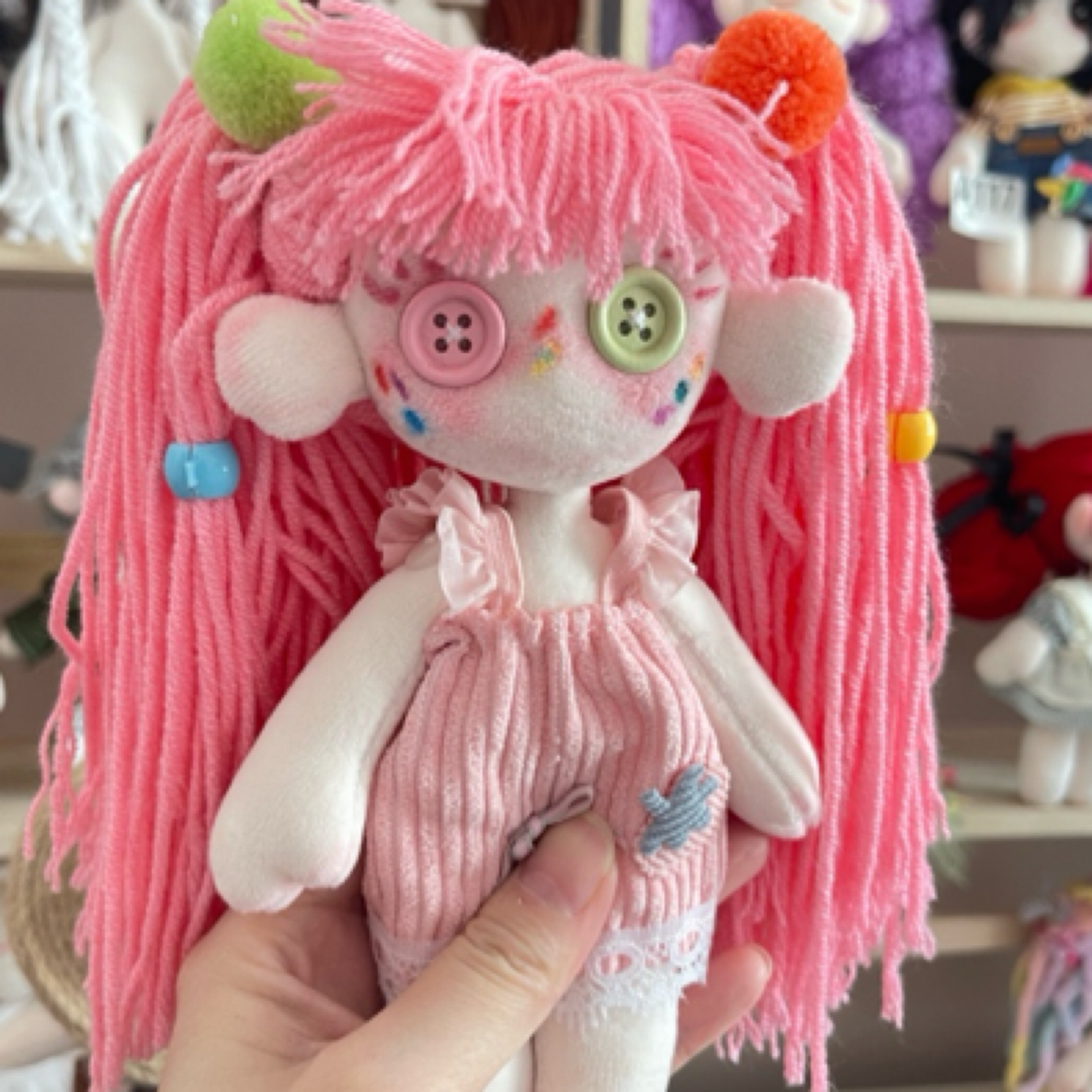 纯手工娃娃-DIY娃娃 鬼妈妈玩偶 福利娃专享-直播间选款