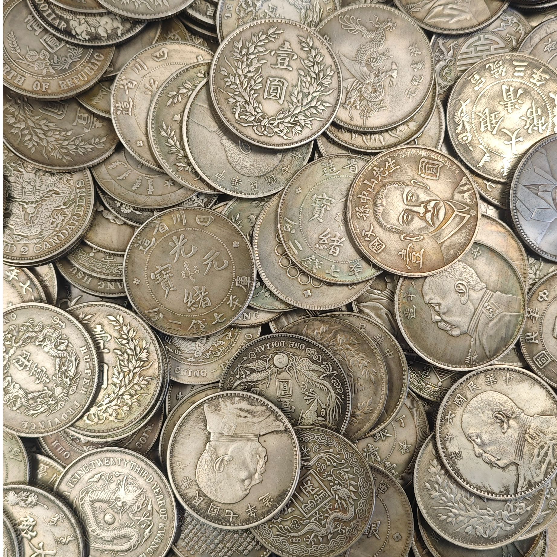 复古仿古大洋银元装饰摆件