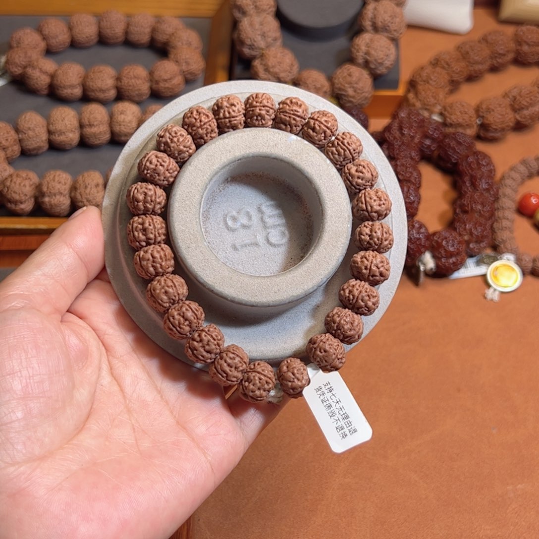 A***萍手串金刚菩提12全品勿里达纯血老树王金刚菩提手串