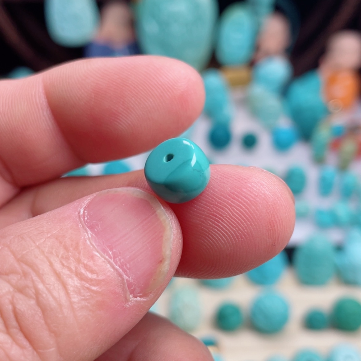 【闪购商品】绿松石吊坠(不含链)未镶嵌