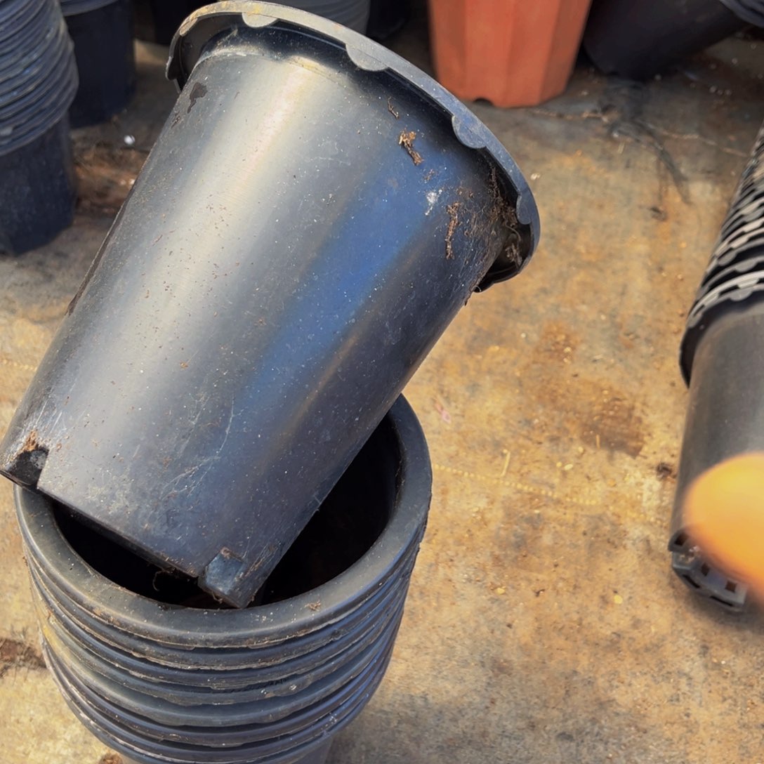 旧口径17.5 高19 兰花盆20个