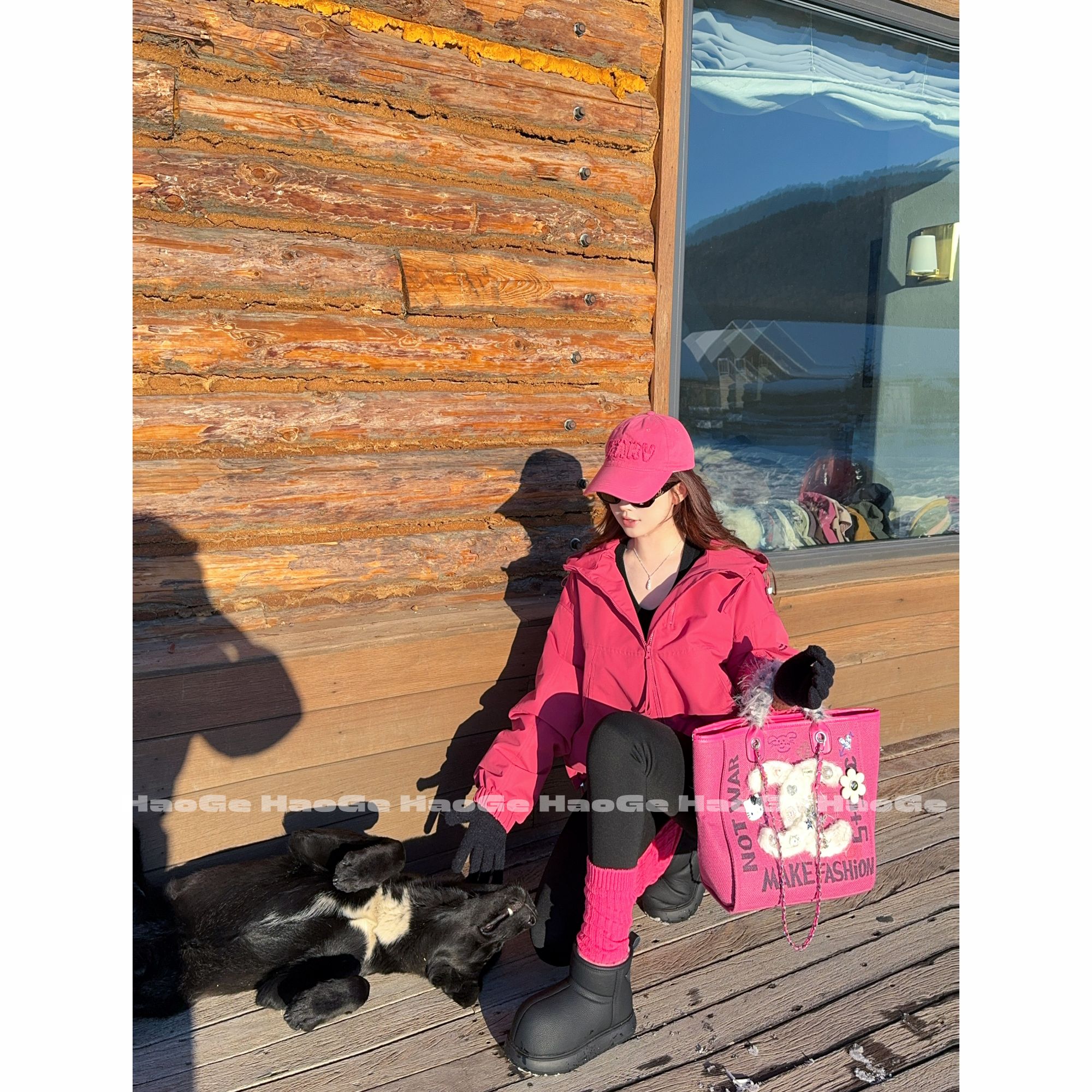 浩哥严选铭顺●甜酷冲锋衣HGD5YRF5266A羽绒服预加厚秋冬保暖设计