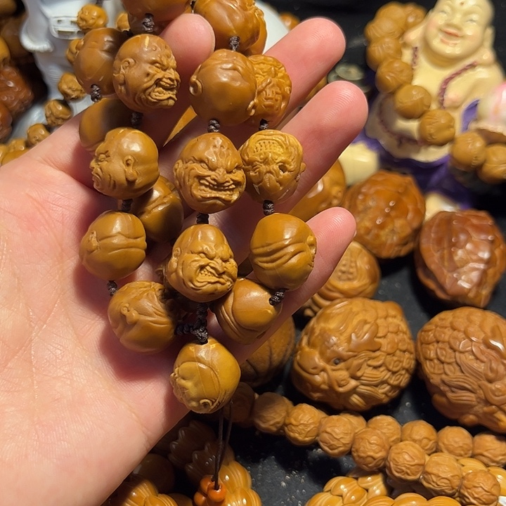橄榄核手串/手链恶僧手持微瑕