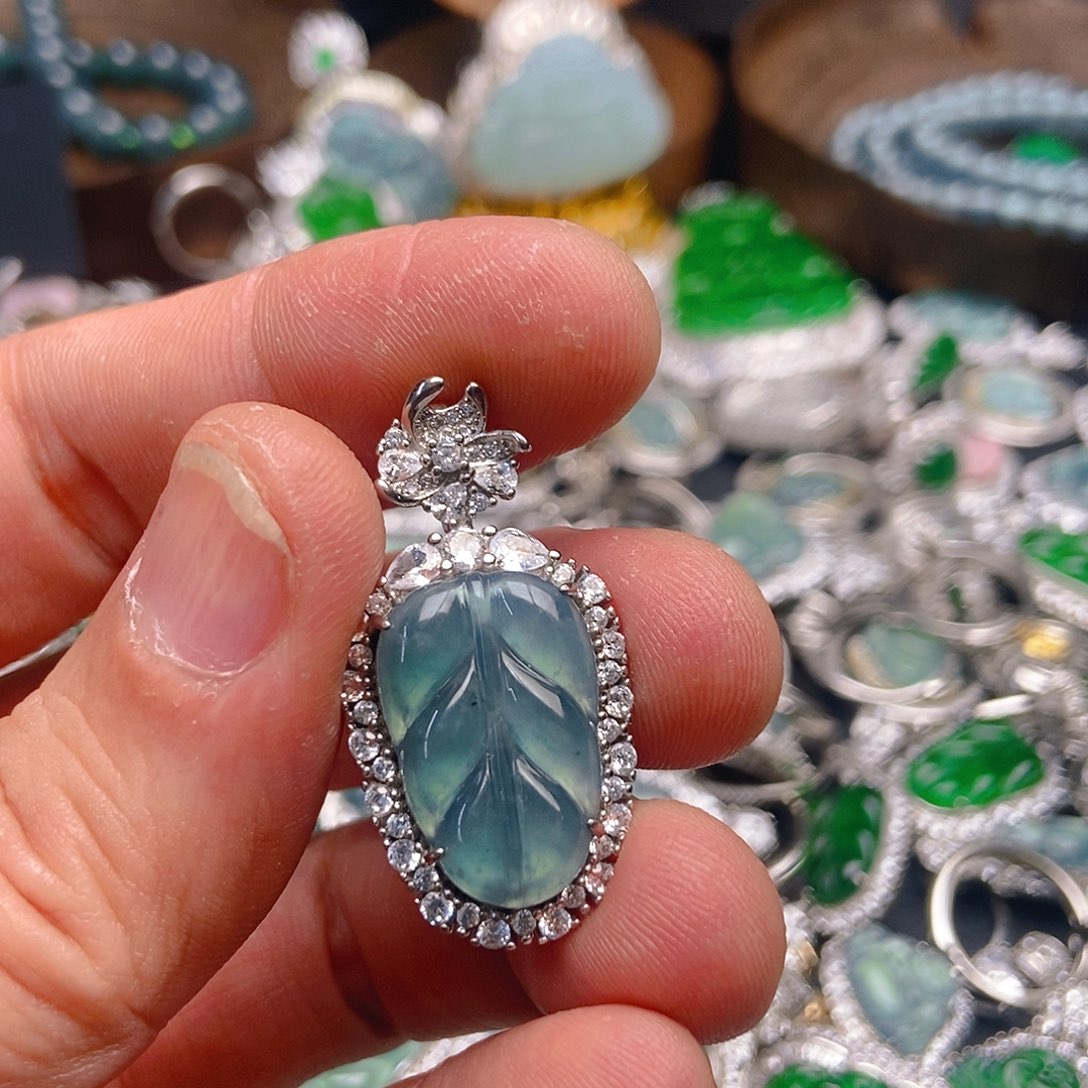 翡翠吊坠(不含链)未镶嵌714吊坠