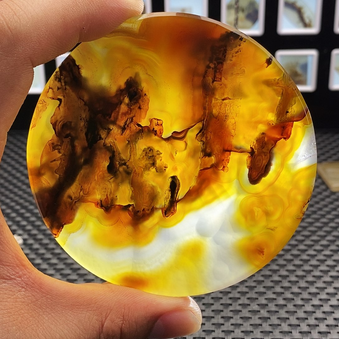 玛瑙/玉髓未镶嵌吊坠(不含链)102