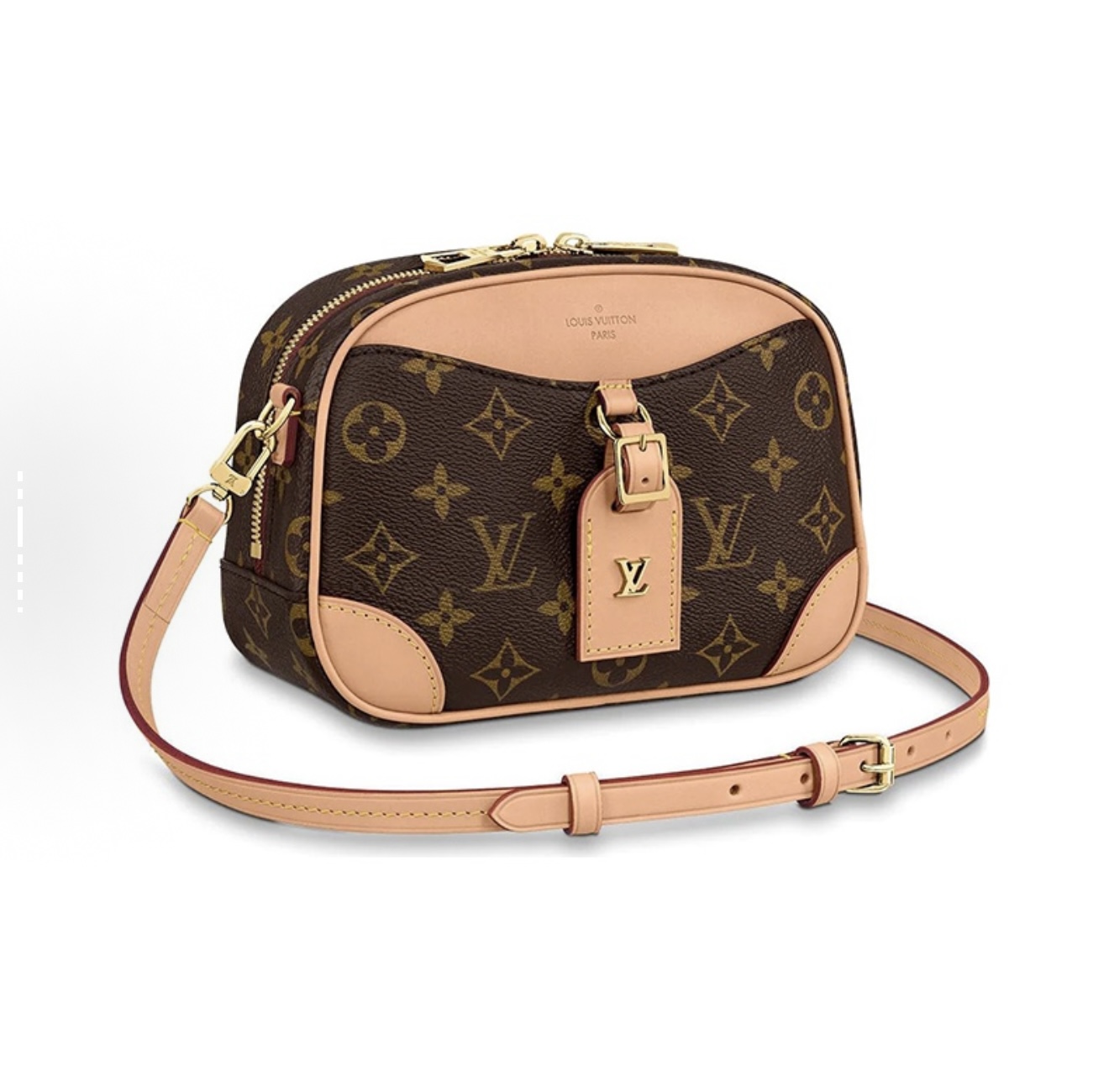 99新 LouisVuitton/路易威登 【唐唐专属】Deauville老花满印相机包