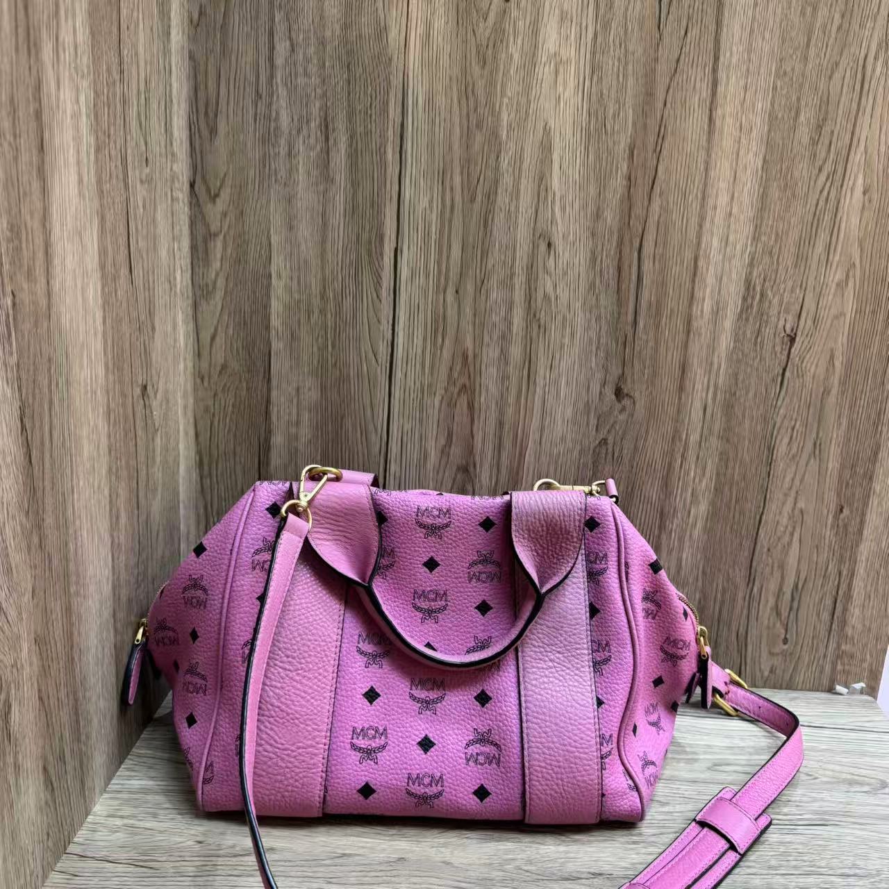 95新 MCM 乱乱子中古/女士/单肩包/119019