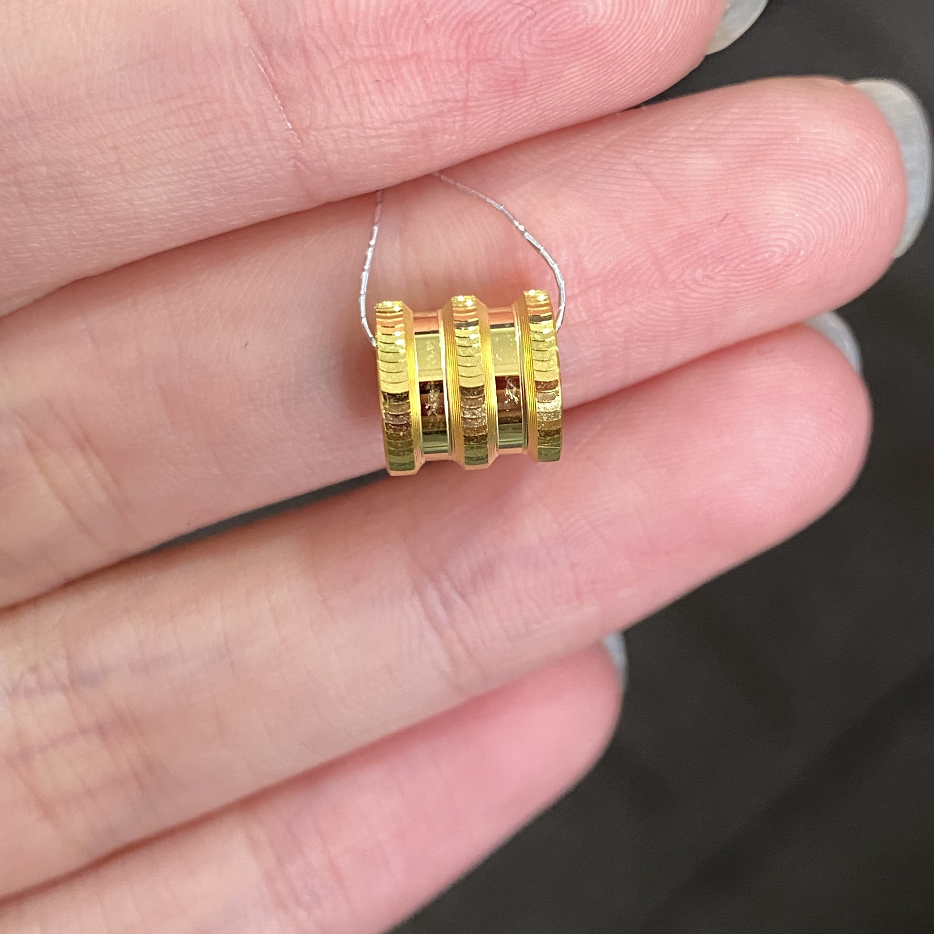 小小蛮腰吊坠 足金999