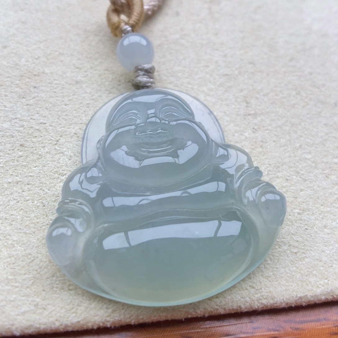 翡翠未镶嵌颈饰吊坠37