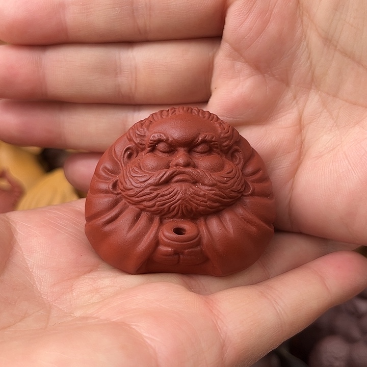 紫砂茶宠紫砂达摩