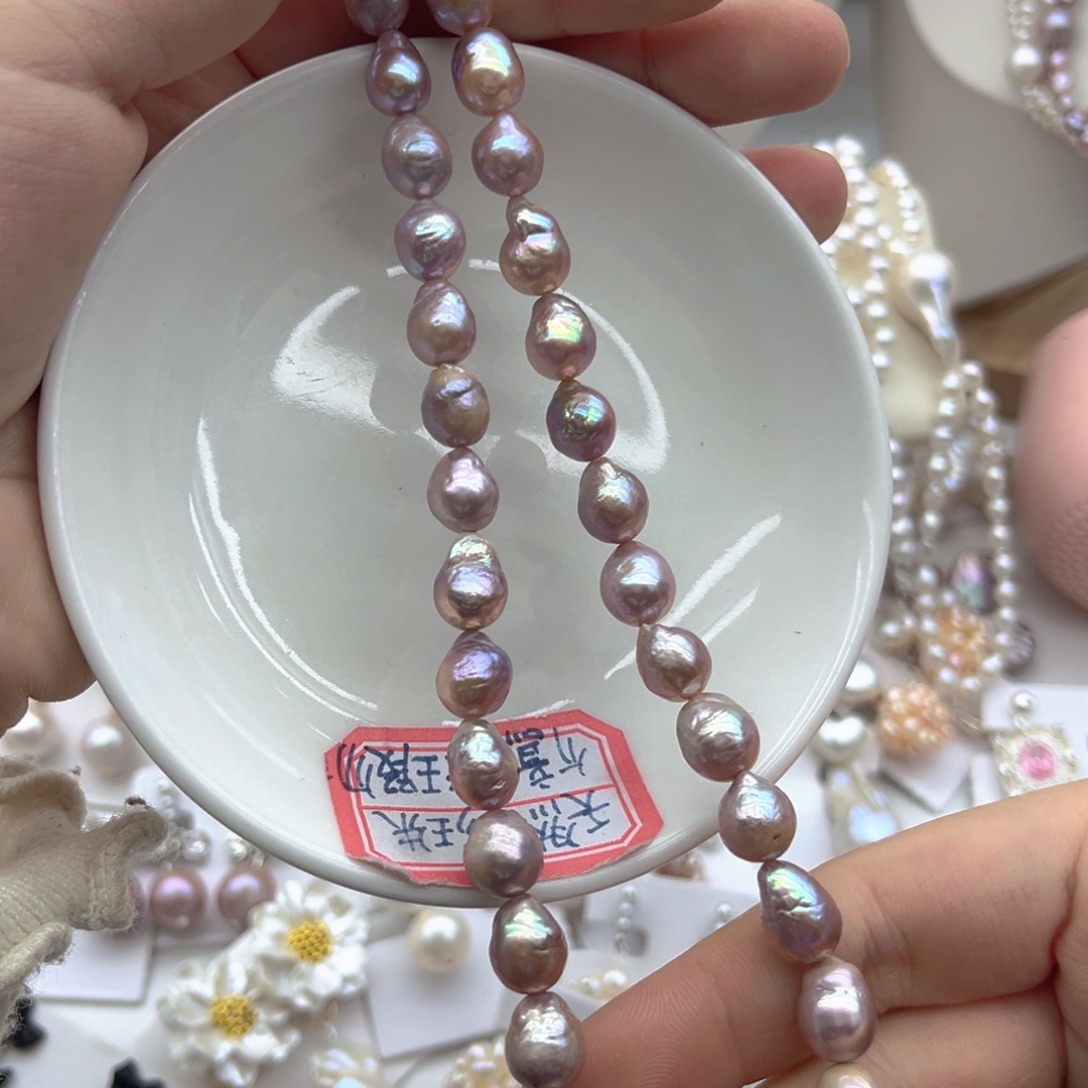 未镶嵌颈饰淡水珍珠