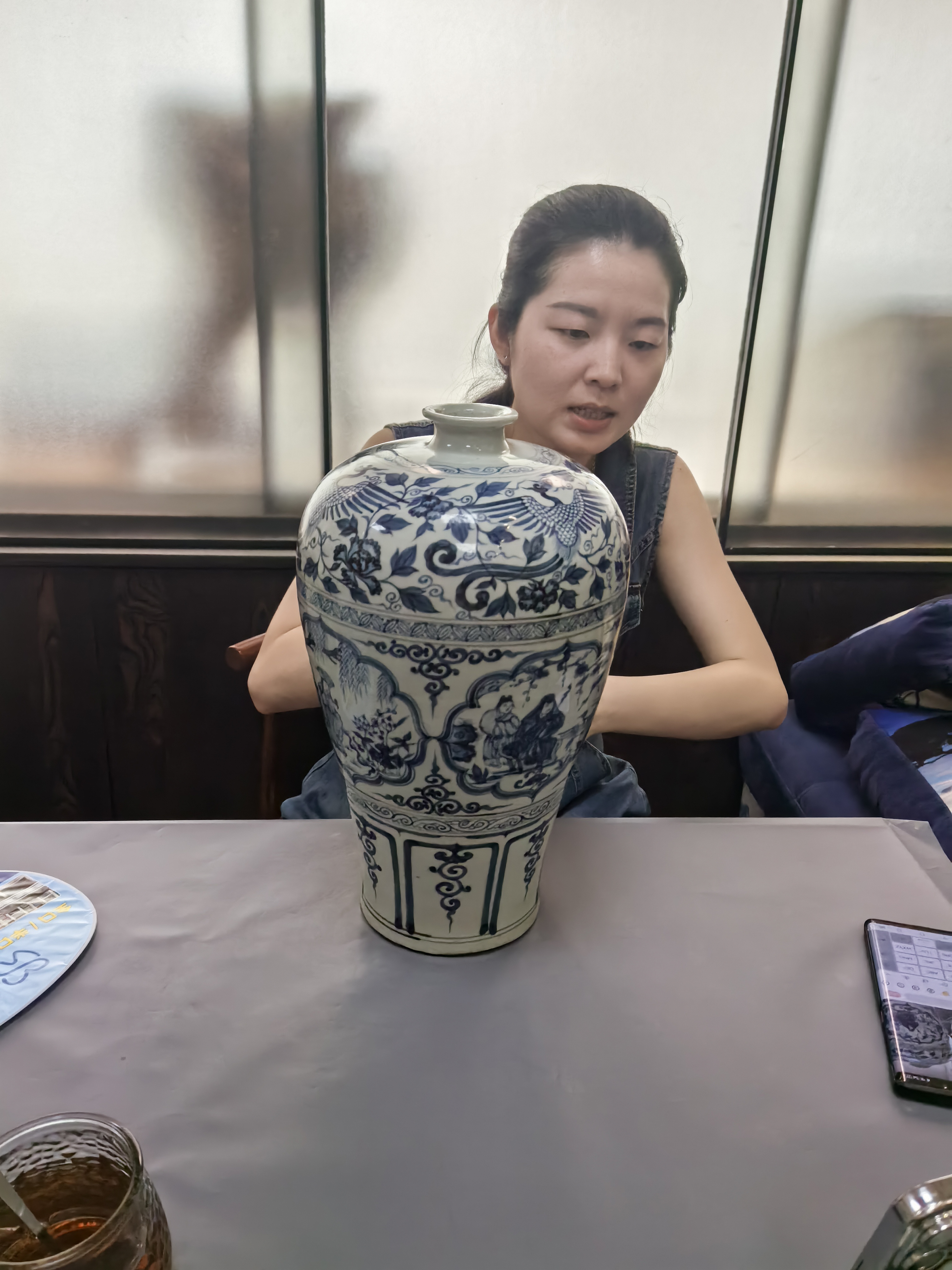 陶瓷艺术品品青花瓶