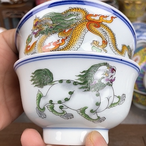 景德镇陶瓷藏式茶碗