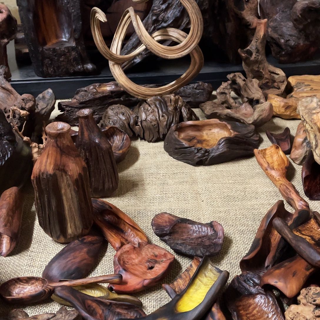 青***4花梨木类茶则黄檀木024