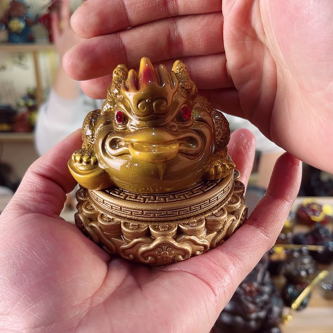 紫砂茶宠紫陶树脂茶宠摆件