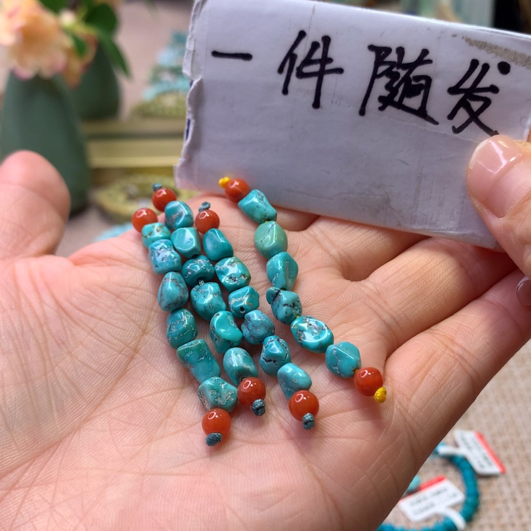 南红玛瑙配饰未镶嵌