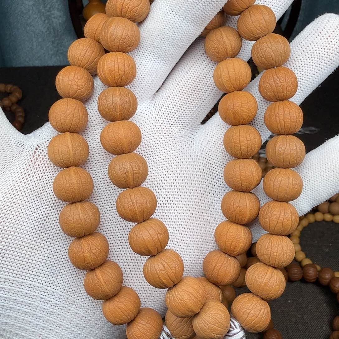 手串/手链核桃蝉翼纹南瓜手持全品无暇
