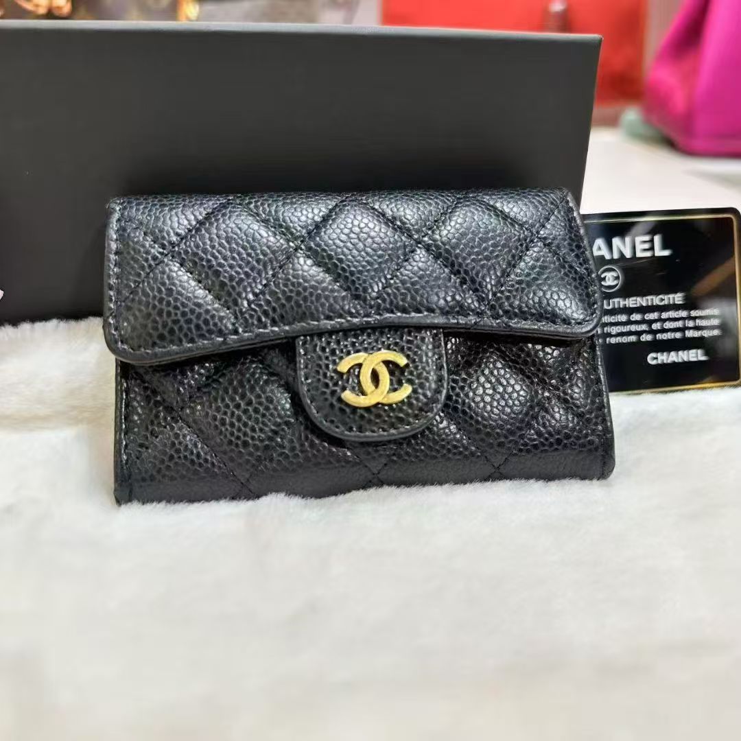 Chanel/香奈儿 卡包 黑色卡包 mx9030/2512
