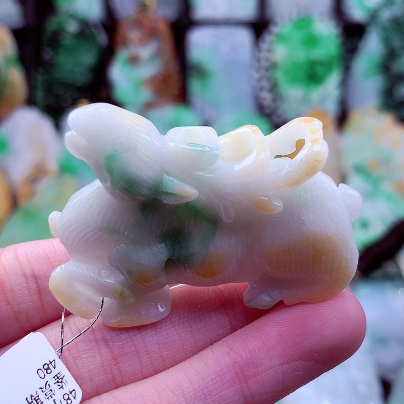 【闪购商品】翡翠颈饰未镶嵌挂件