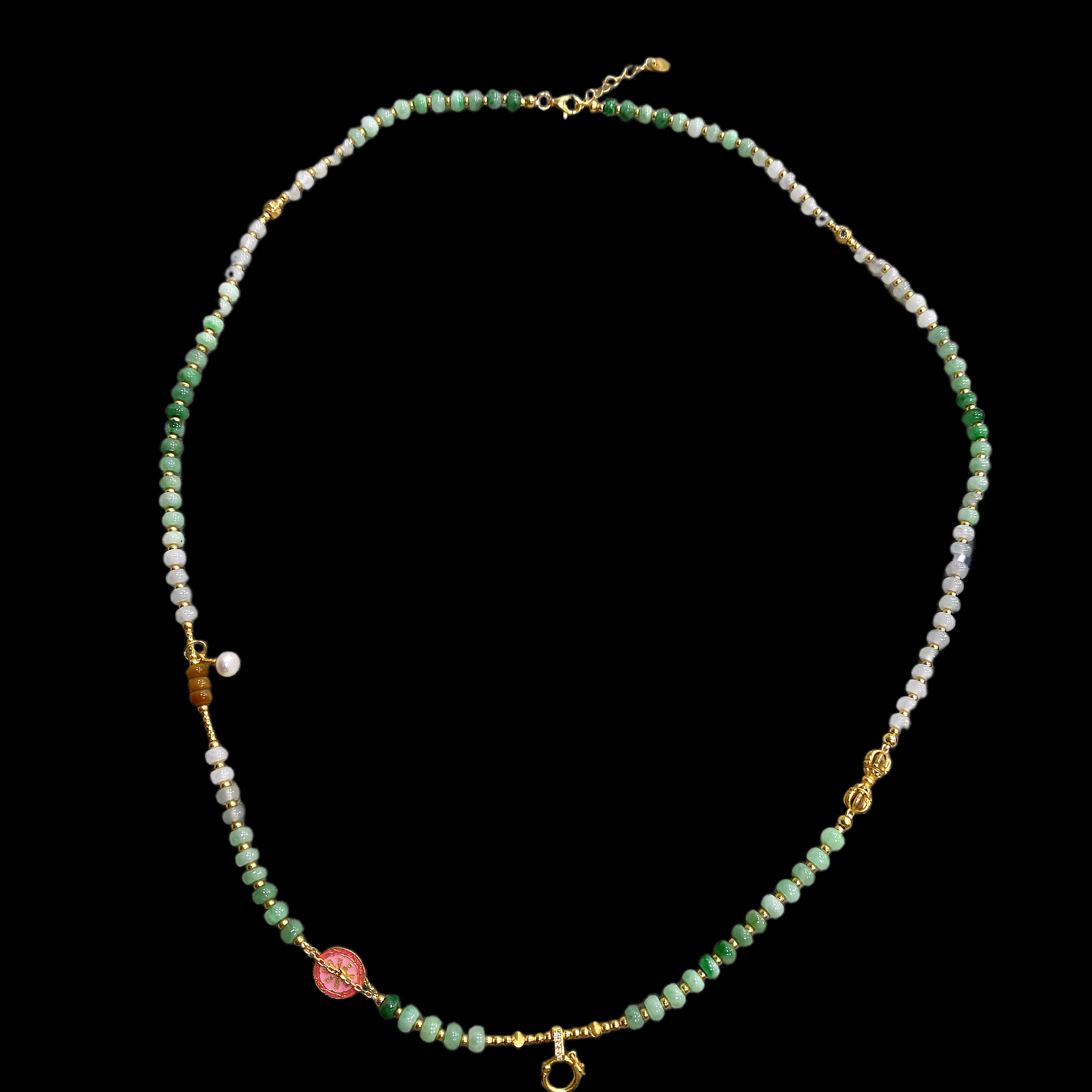 N0392翡翠万能链多样性发一