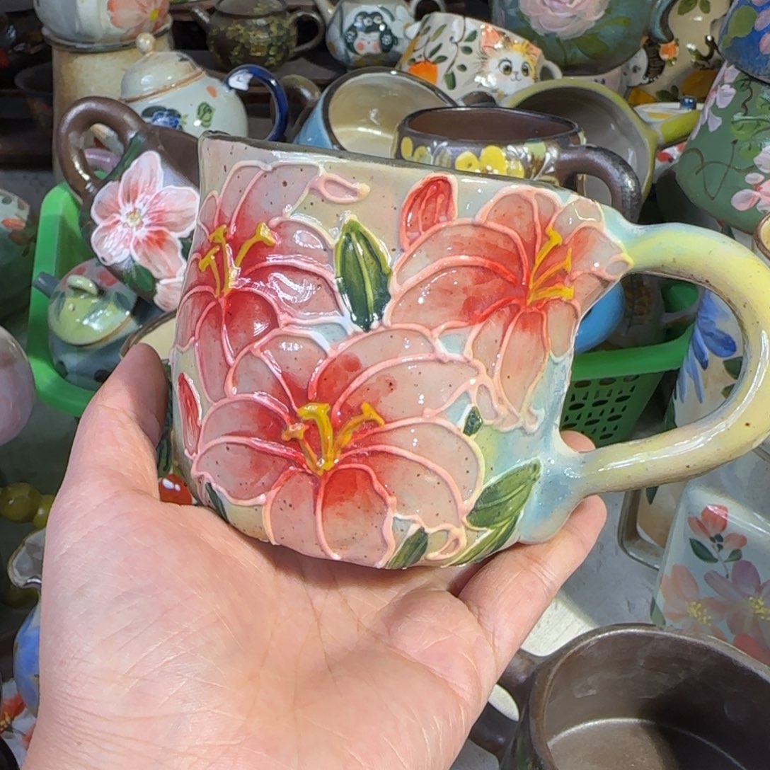 景德镇釉下彩陶瓷微瑕38