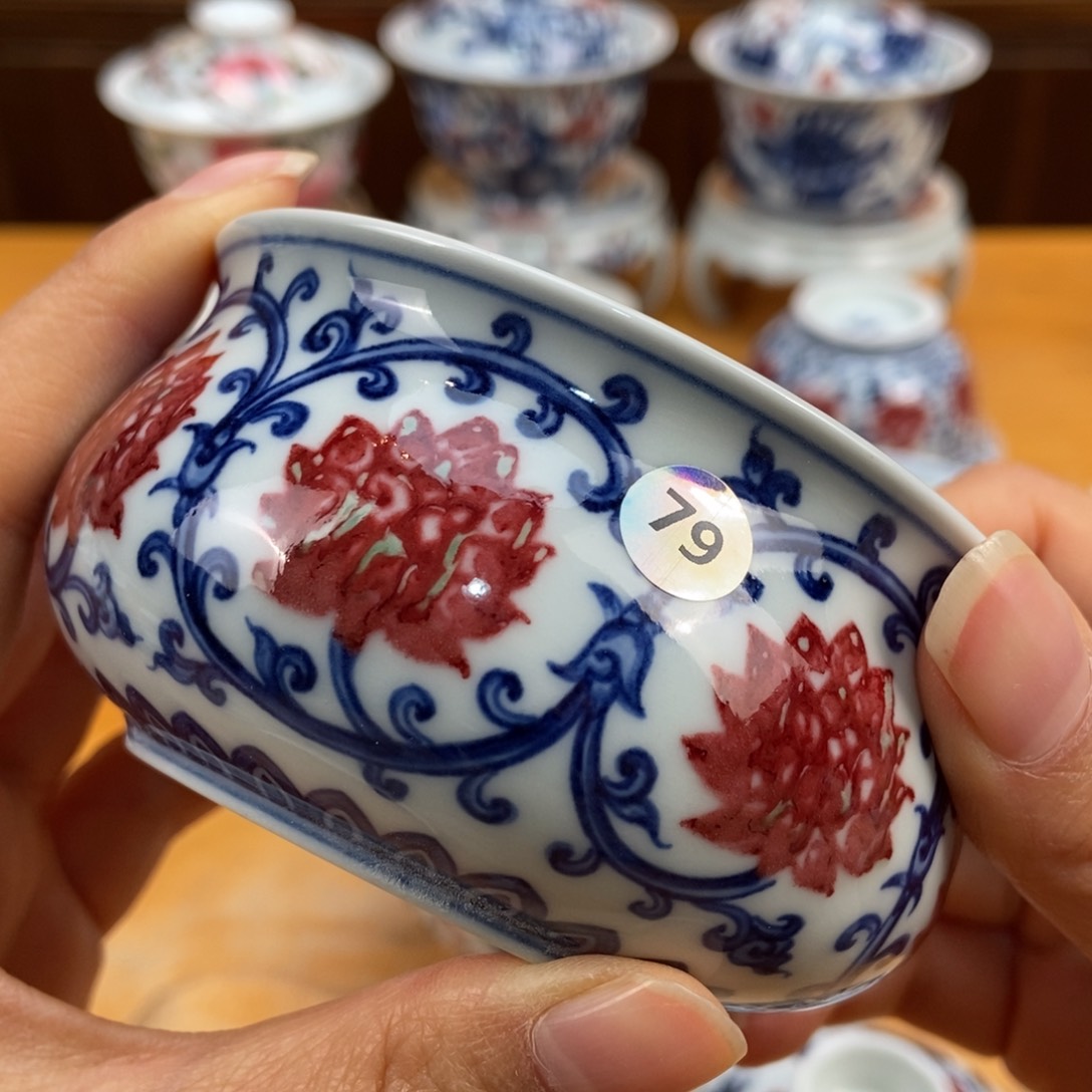 手繪現代茶具非古董