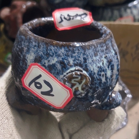 红陶粗陶花盆手工