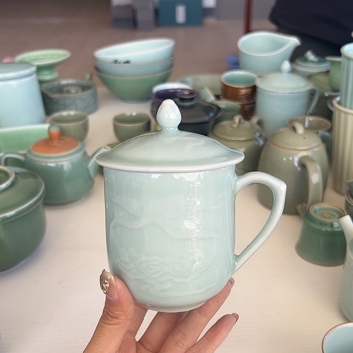 小米茶器龙泉青瓷