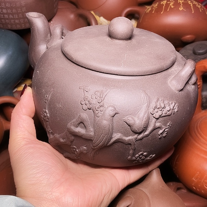 全手工制作宜兴紫砂茶壶