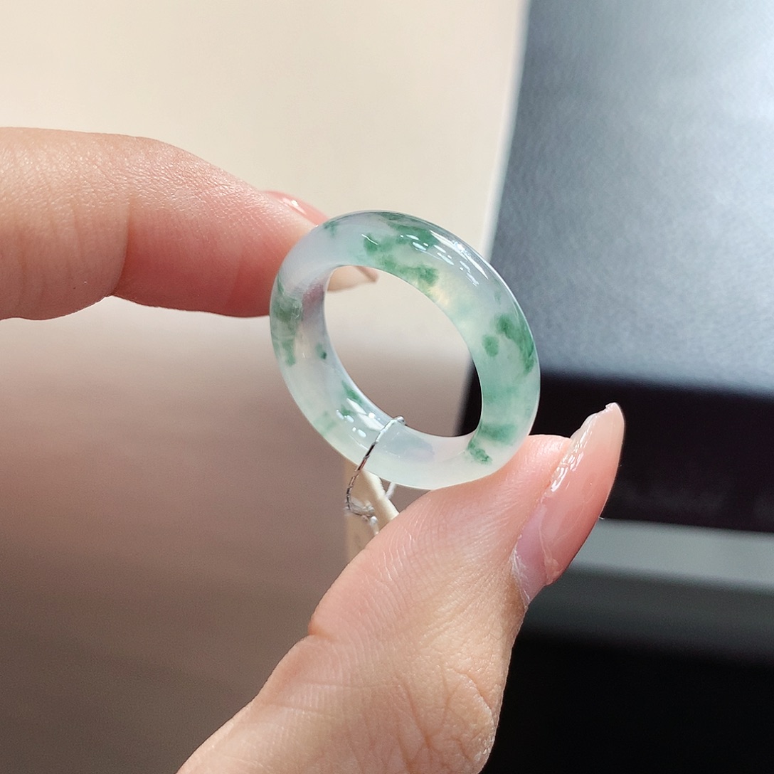 未镶嵌戒圈翡翠12号