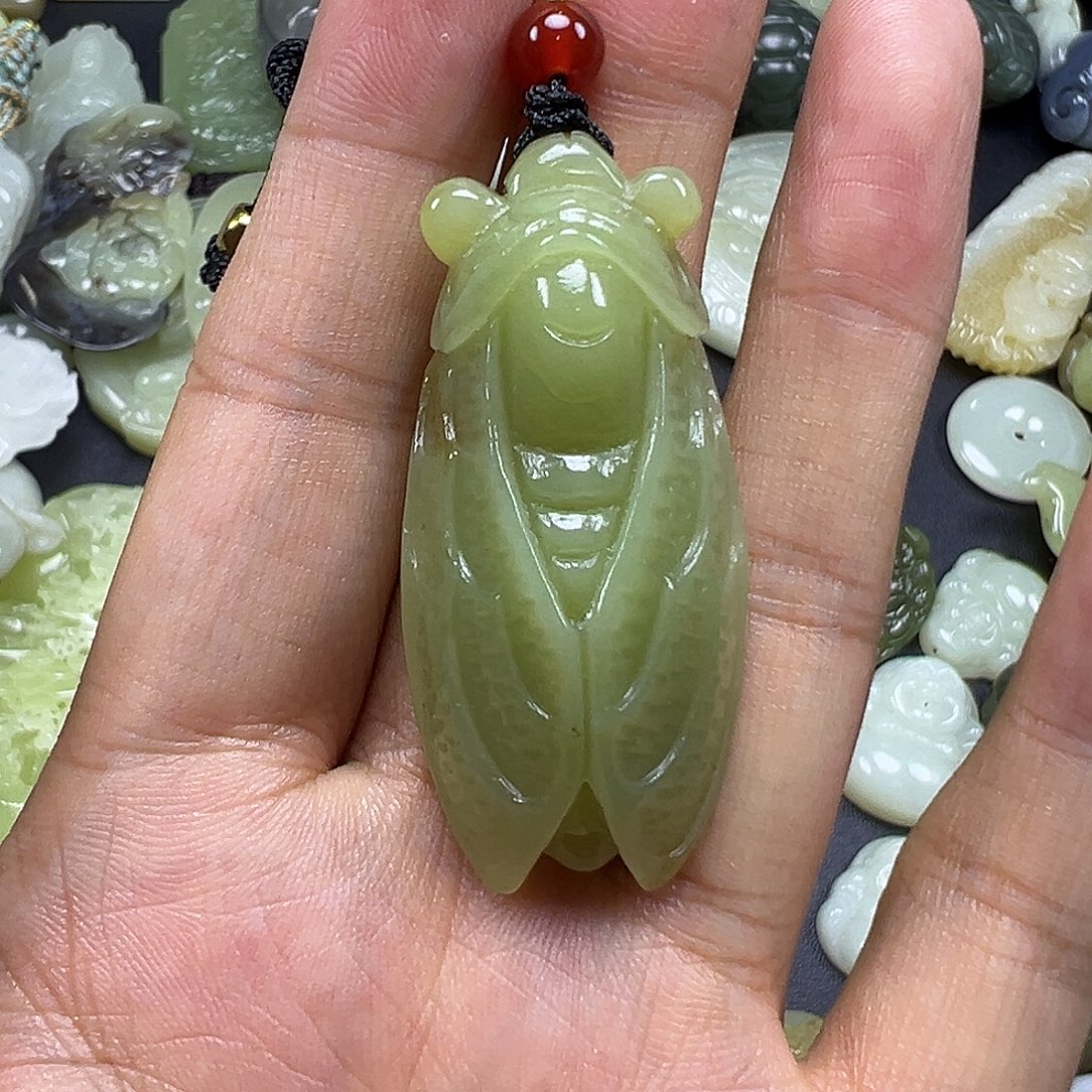 颈饰未镶嵌和田玉