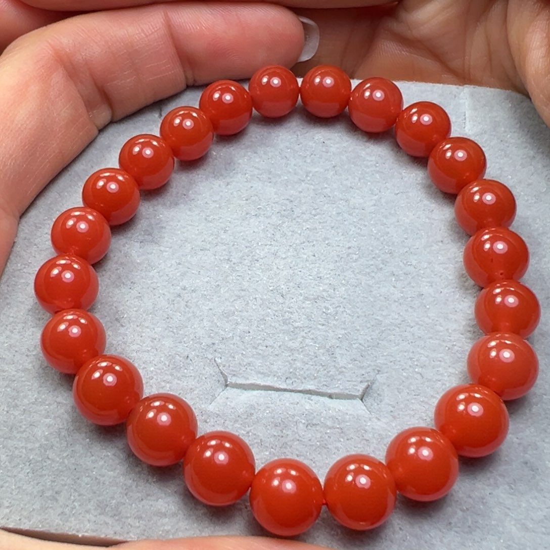 南红玛瑙未镶嵌手串