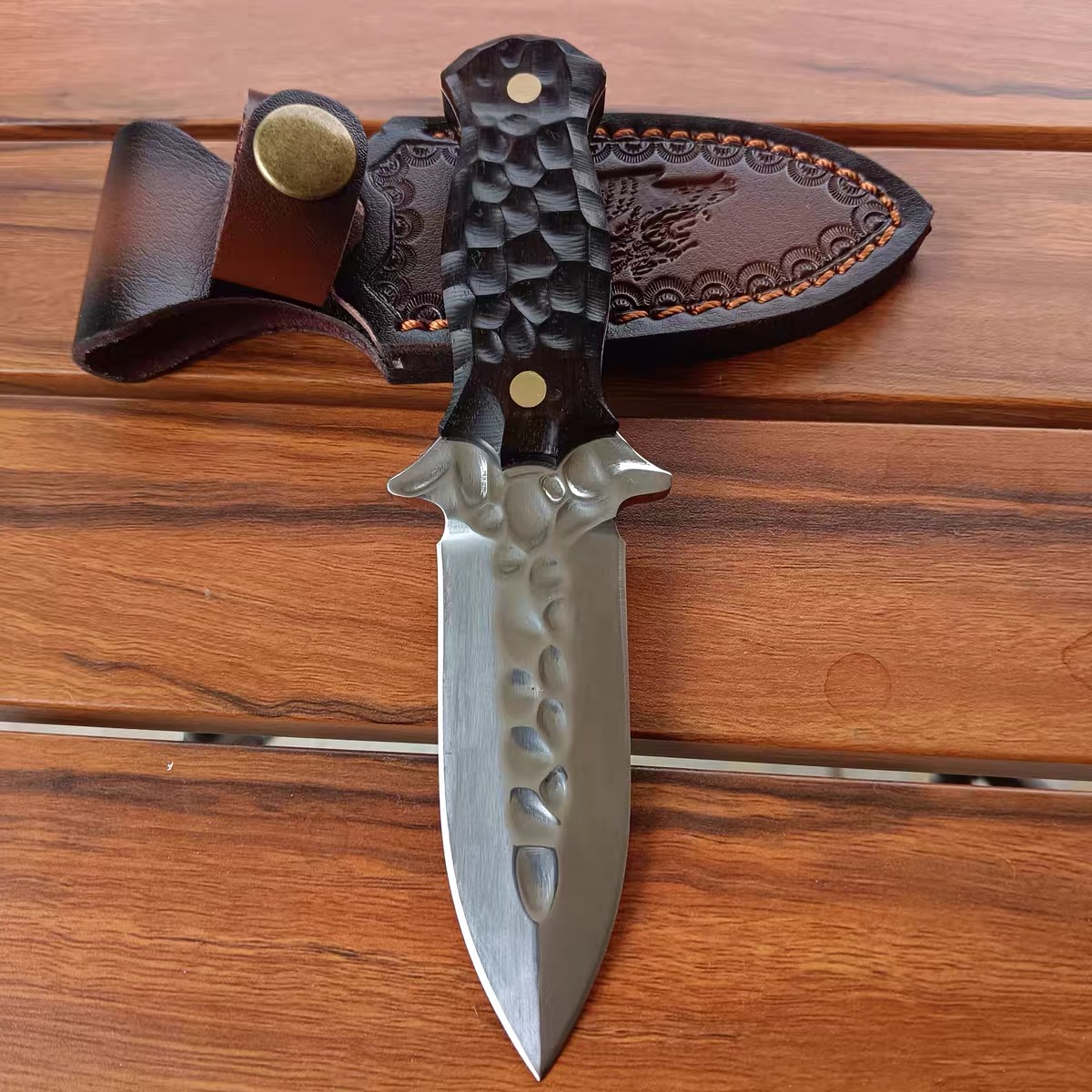 【小圣剑】AUS-10 高硬度 便携 露营 钓鱼 男人的玩具 水果刀4