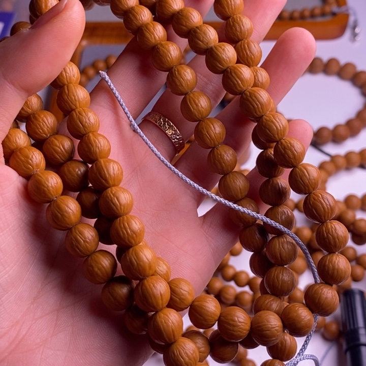 ****薇手串猴头核桃聚宝盆脖挂