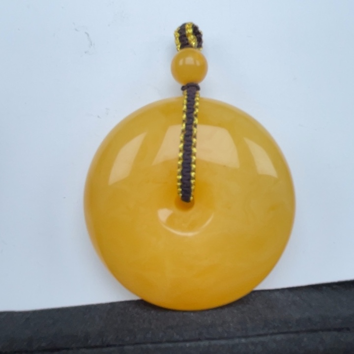 裸石蜜蜡未镶嵌蜜蜡平安扣